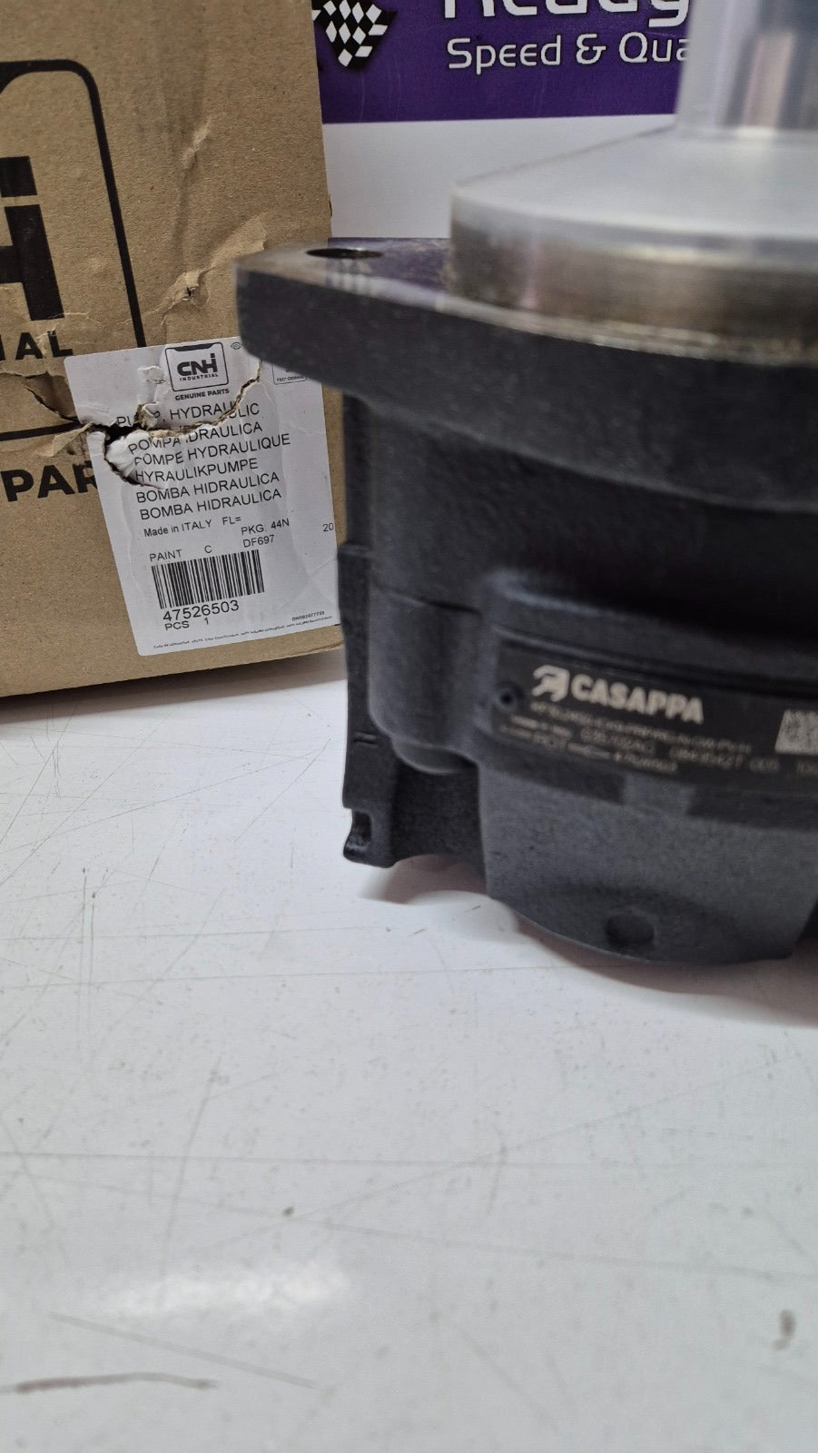 47526503 87342166 Hydraulic Pump 25CC Fits Case New Holland CNG