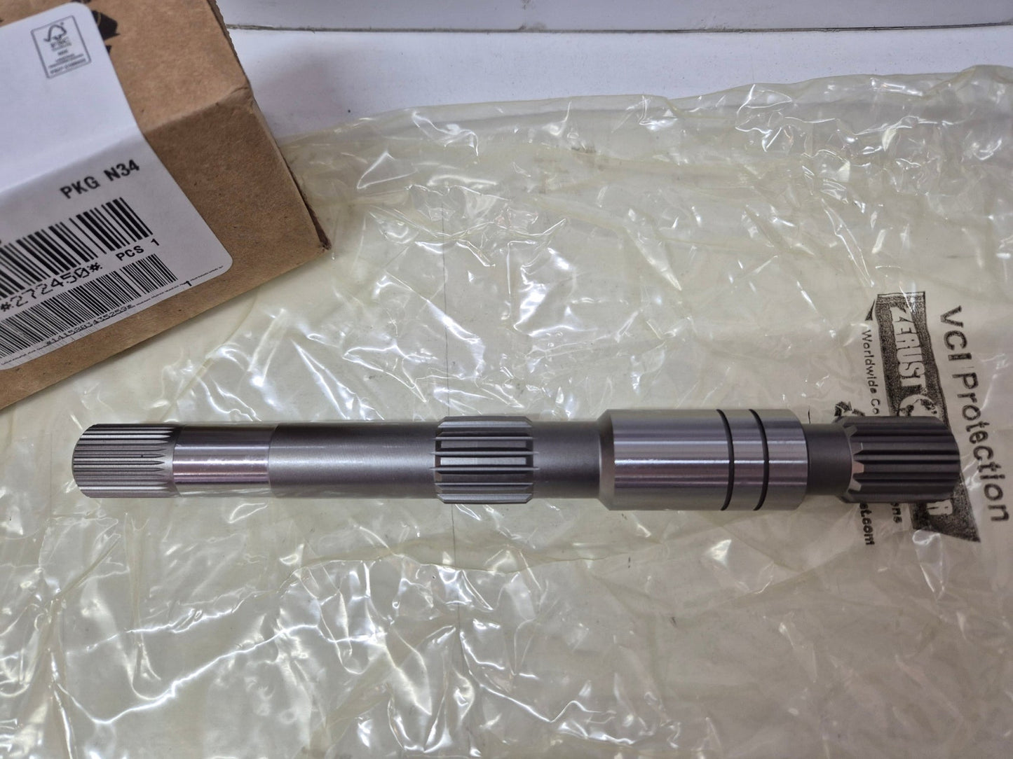 272450 Drive Shaft Fits New Holland Skid Steer, SL40B Fiat Kobelco Skid Steer Loader, SL40B Fiat Hitachi Skid Steer Loader