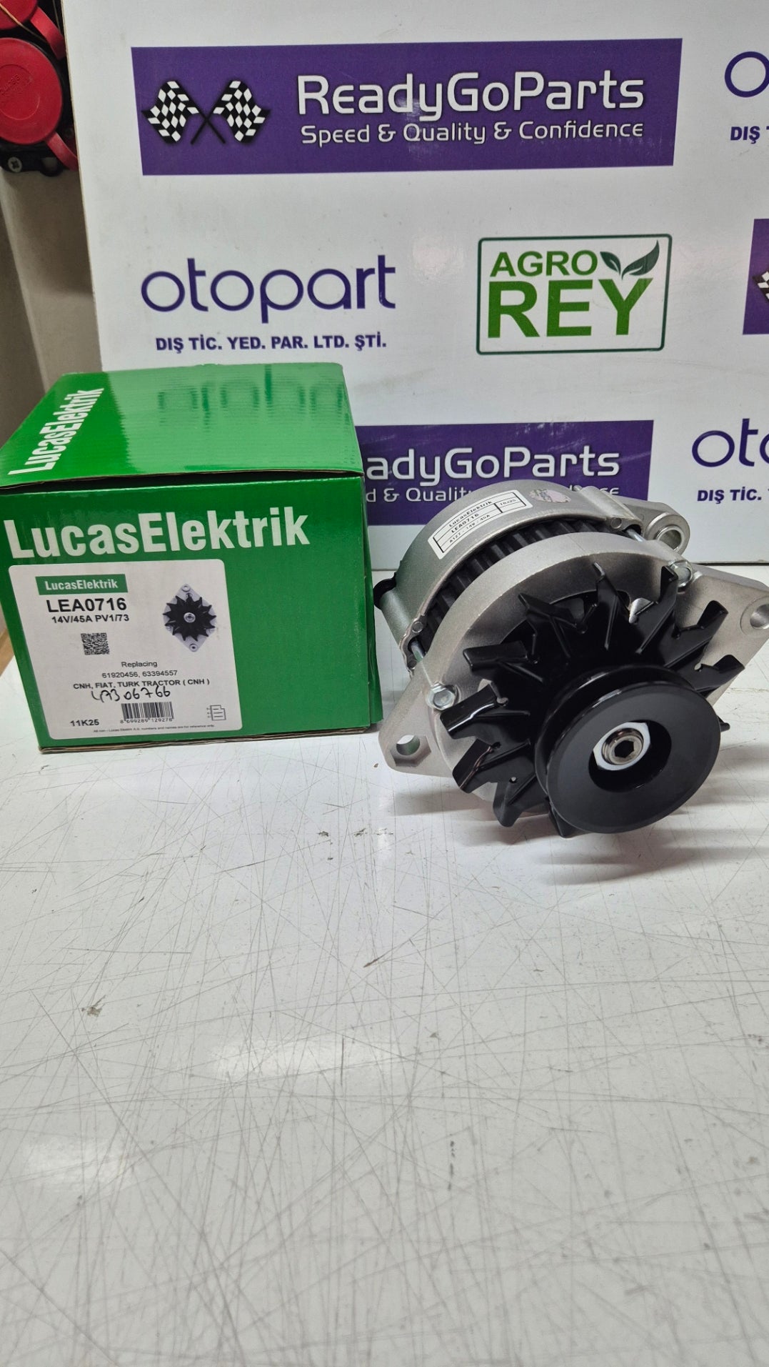 47306766 Alternator Lucas Fits New Holland