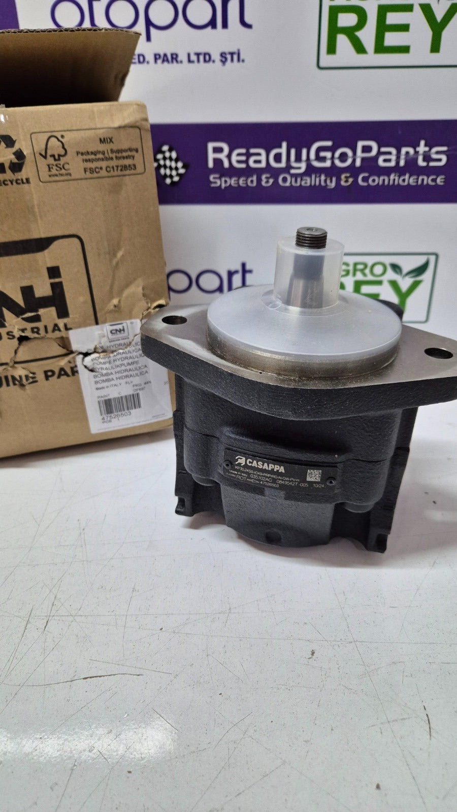47526503  87342166  Hydraulic Pump 25CC Fits Case New Holland CNG