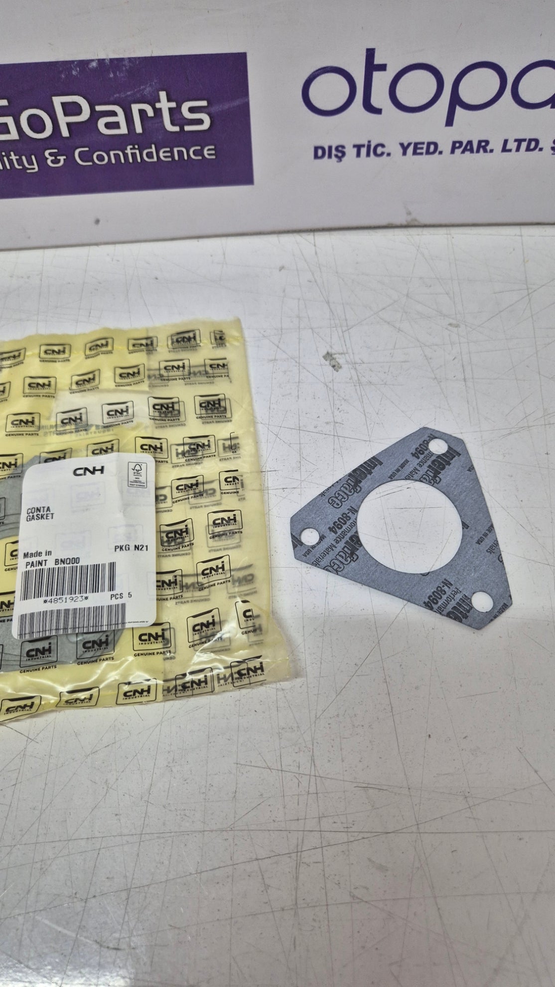 4851923 Injection Pump Gasket Fits New Holland CNH