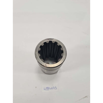 4994075 - Splined Bushing - 12 Teeth - 45 mm OD x 35 mm ID x 74 mm L Fit New Holland CNH