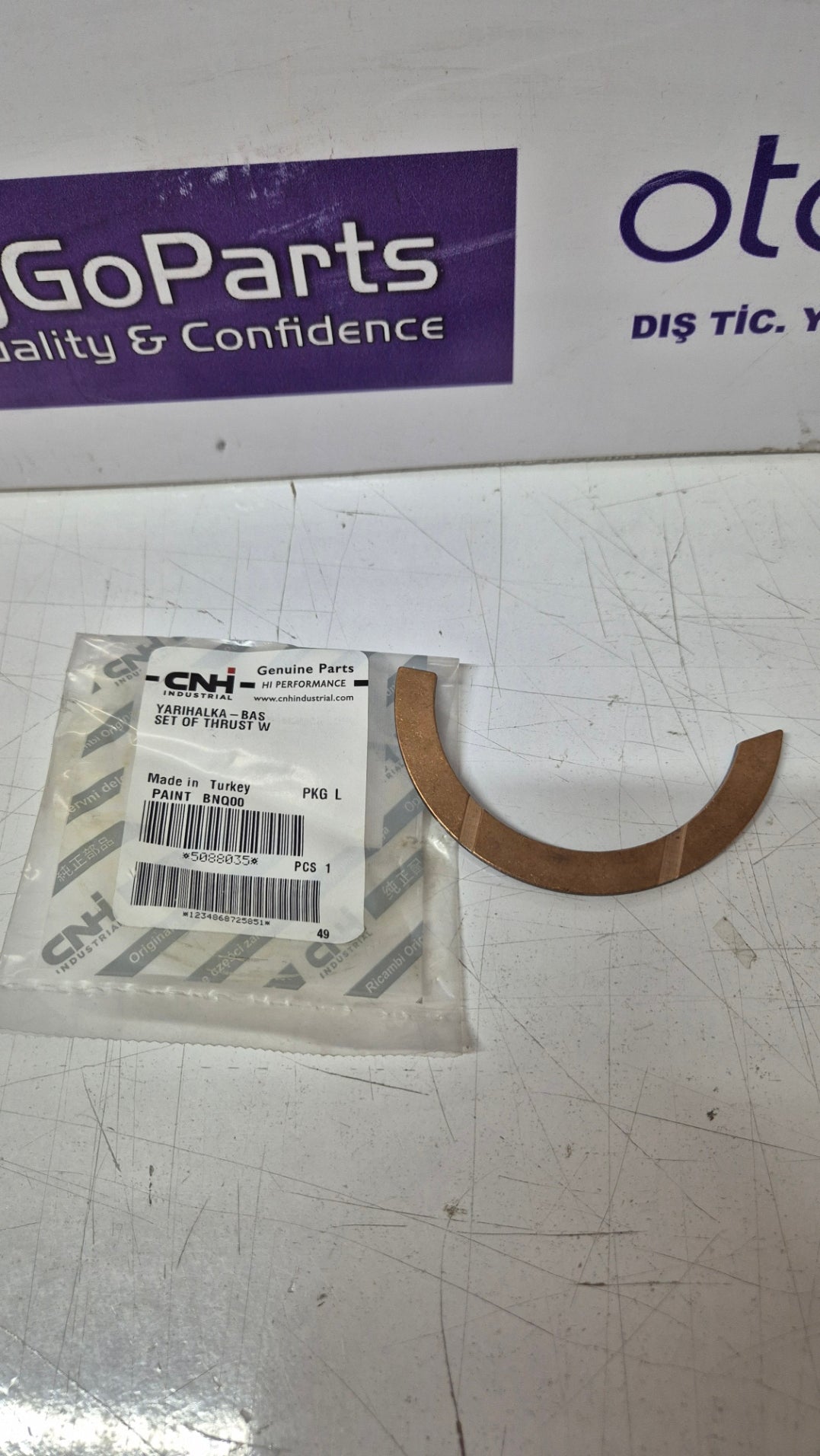 5088035 SET OF THRUST WASHER Fits New Holland CNH