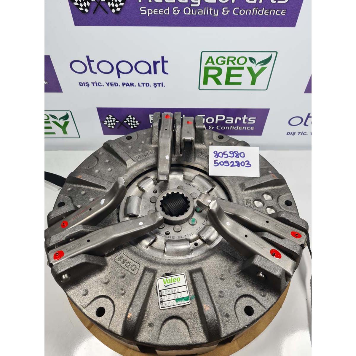805980 5092803 Clutch & Disc Assy 360mm OD Fits New Holland Case CNH