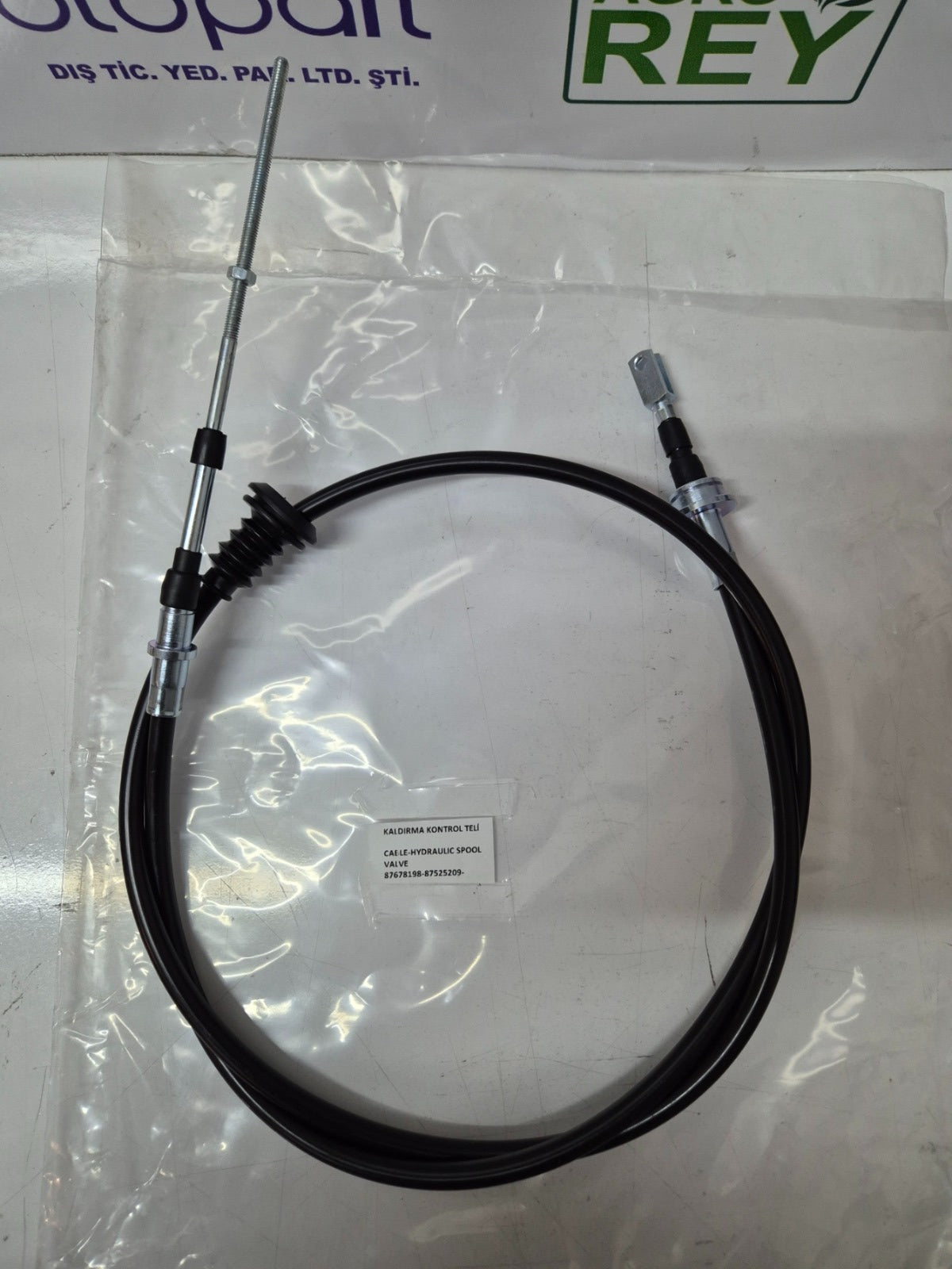 87678198 - Hydraulic Control Valve Cable - 1828 mm - Aftermarket and Brandnew