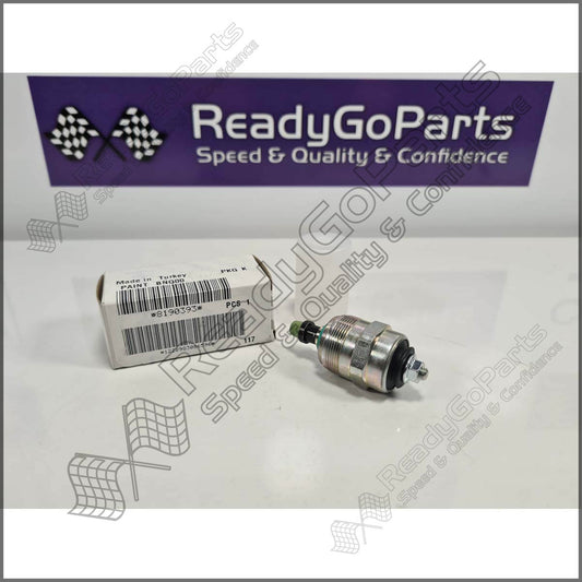 8190393 Solenoid for Injection Pump Fuel Shut-Off Fits New Holland CNH